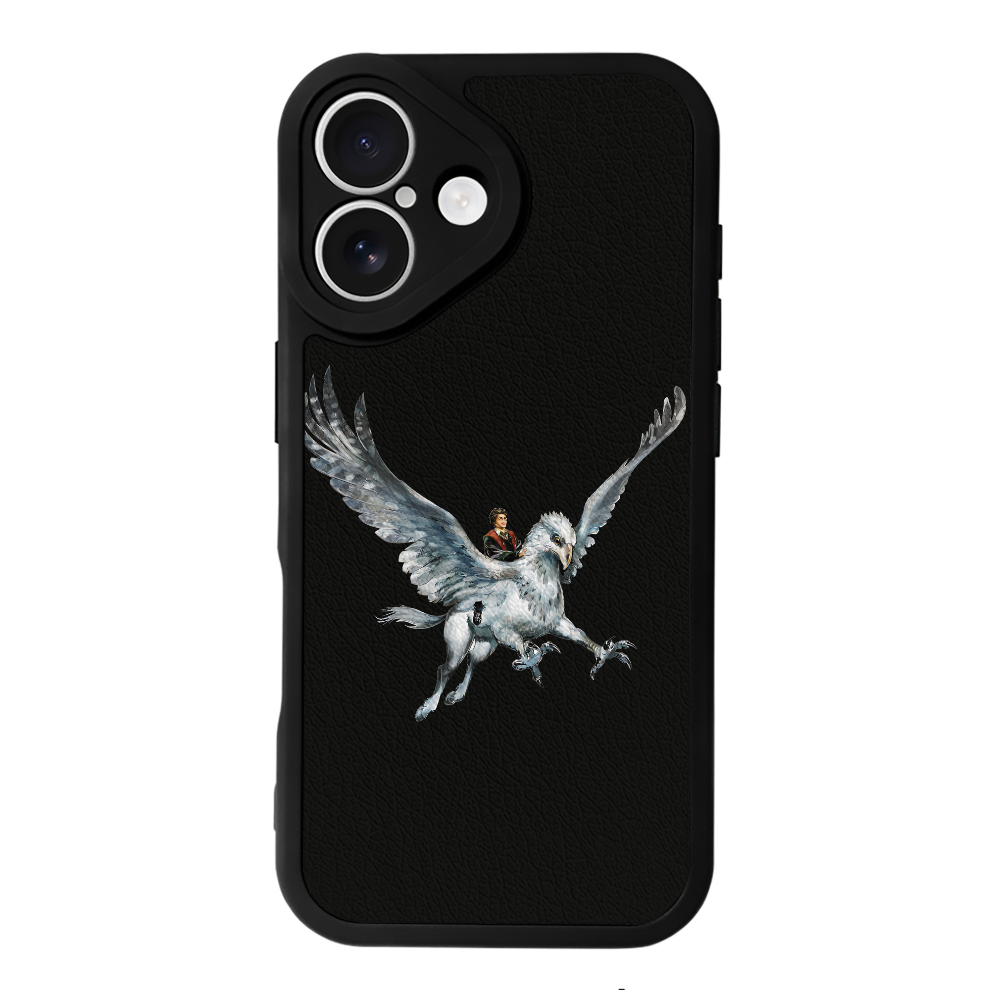 （画像用） Harry Potter ハリー・ポッターシリーズ 【iPhone 16シリーズ対応】シリコンスマホケース（レザー調） 材質：シリコン